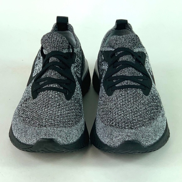 nike epic react flyknit oreo on feet